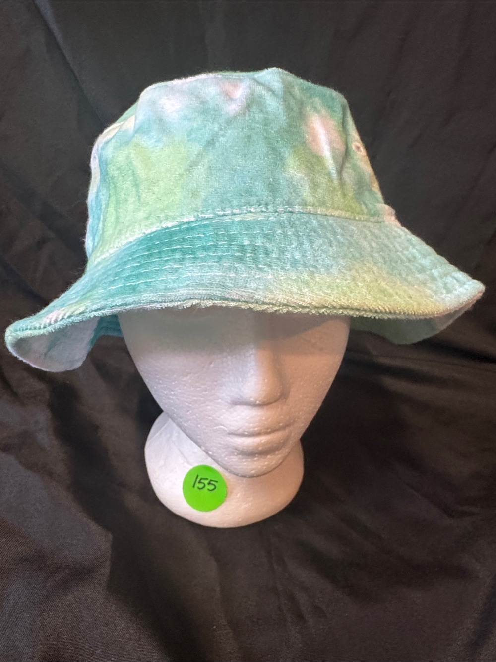 Tie-Dye Bucket Hat - Aqua Green